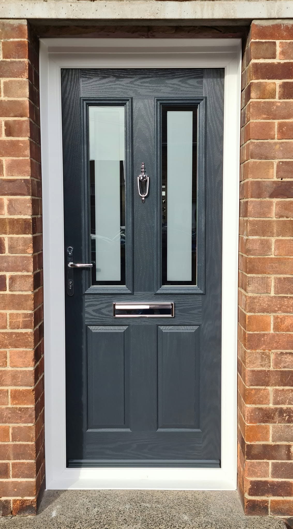 anthracite grey composite door fitted in Gateshead