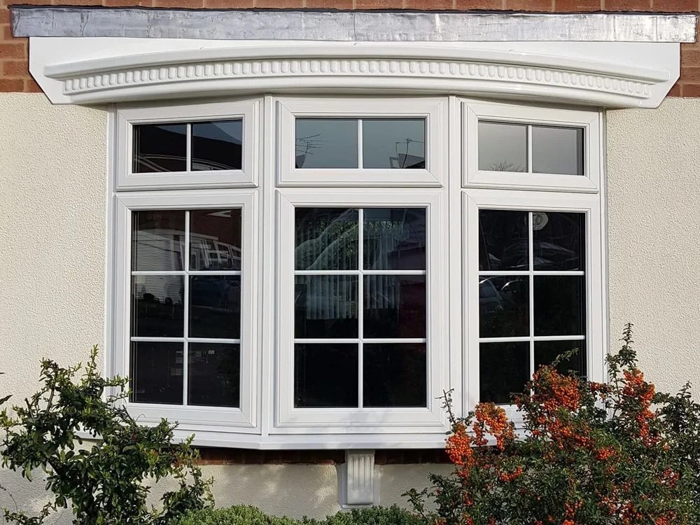 white upvc bay window fitted in gateshead